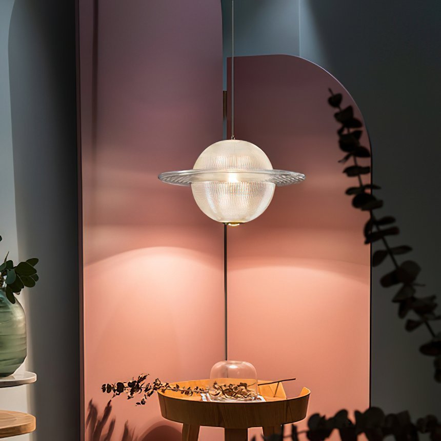 Planet Glass Pendant Light