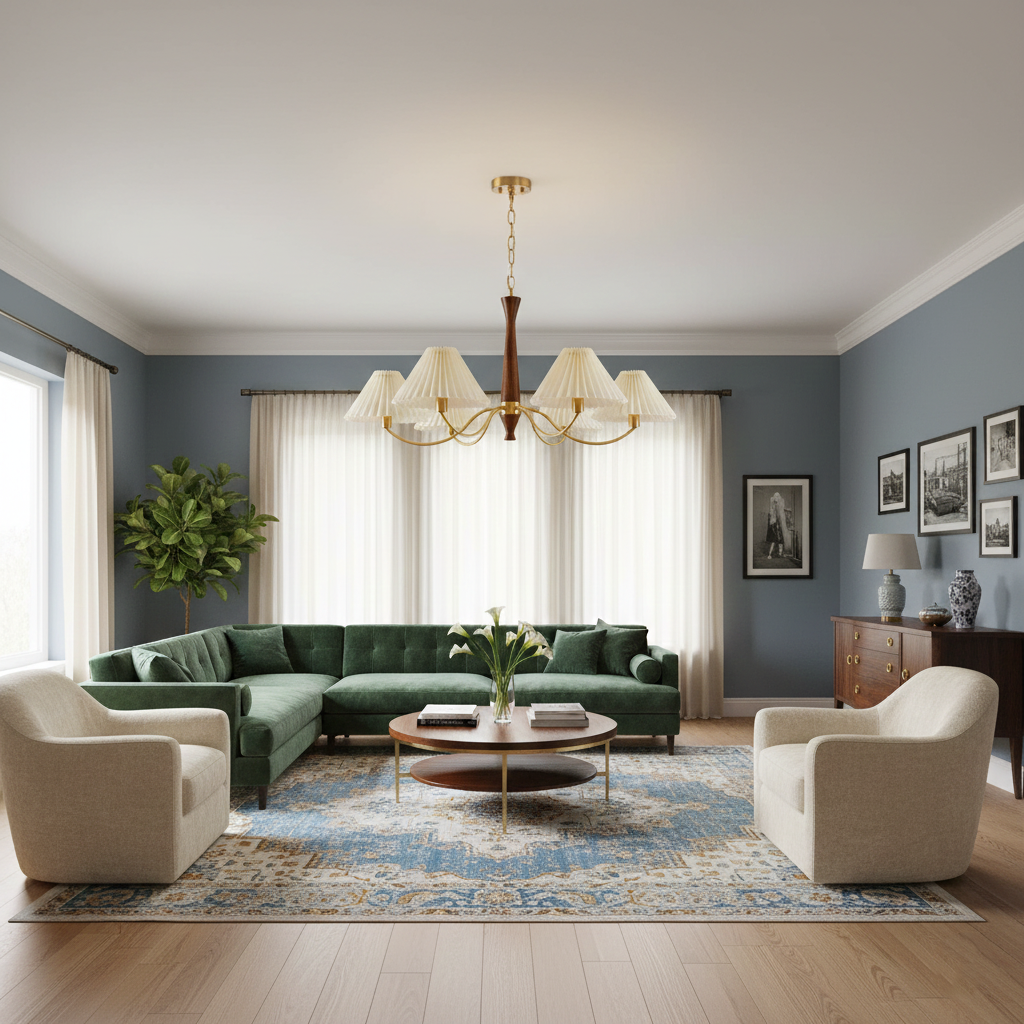 pleated-chandelier