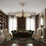 pleated-chandelier