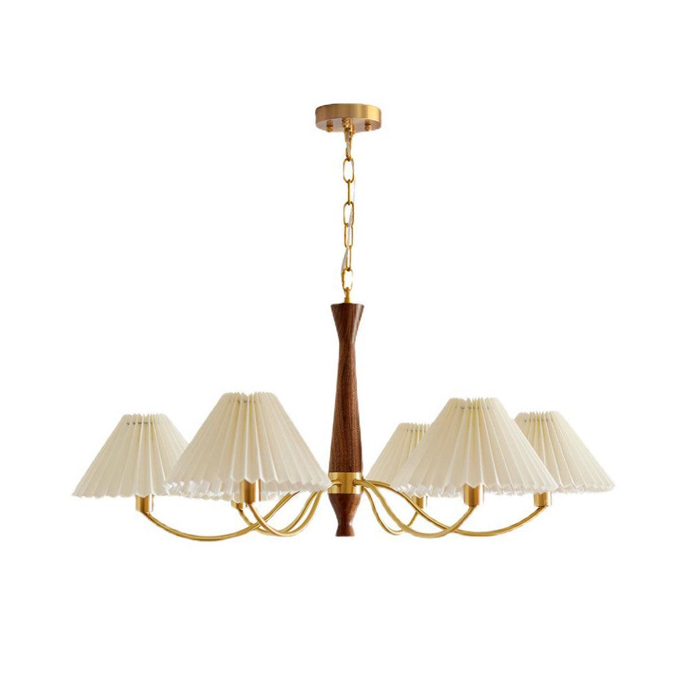 pleated-chandelier