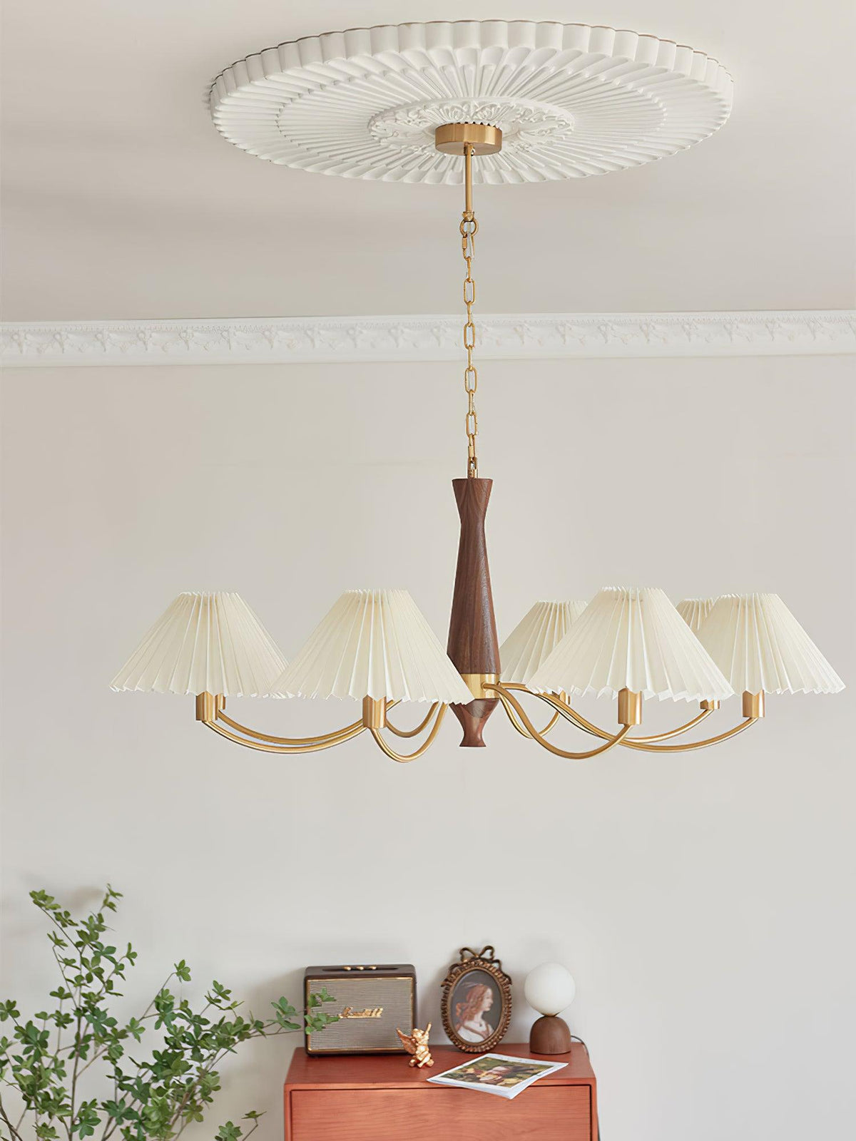 pleated-chandelier