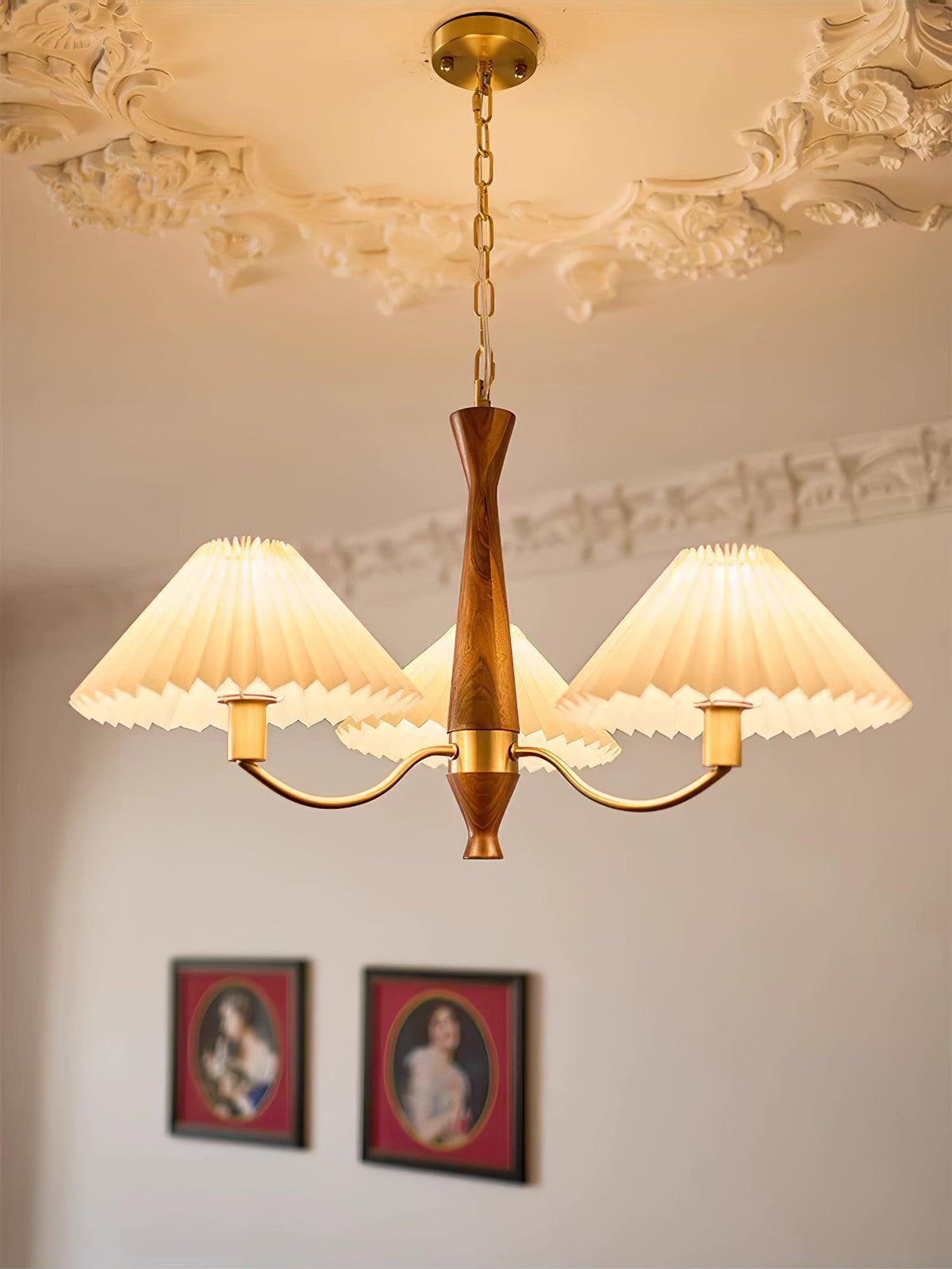 pleated-chandelier