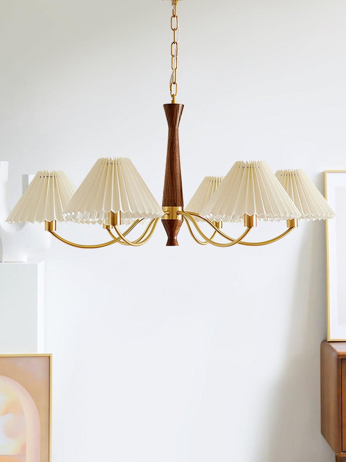 pleated-chandelier