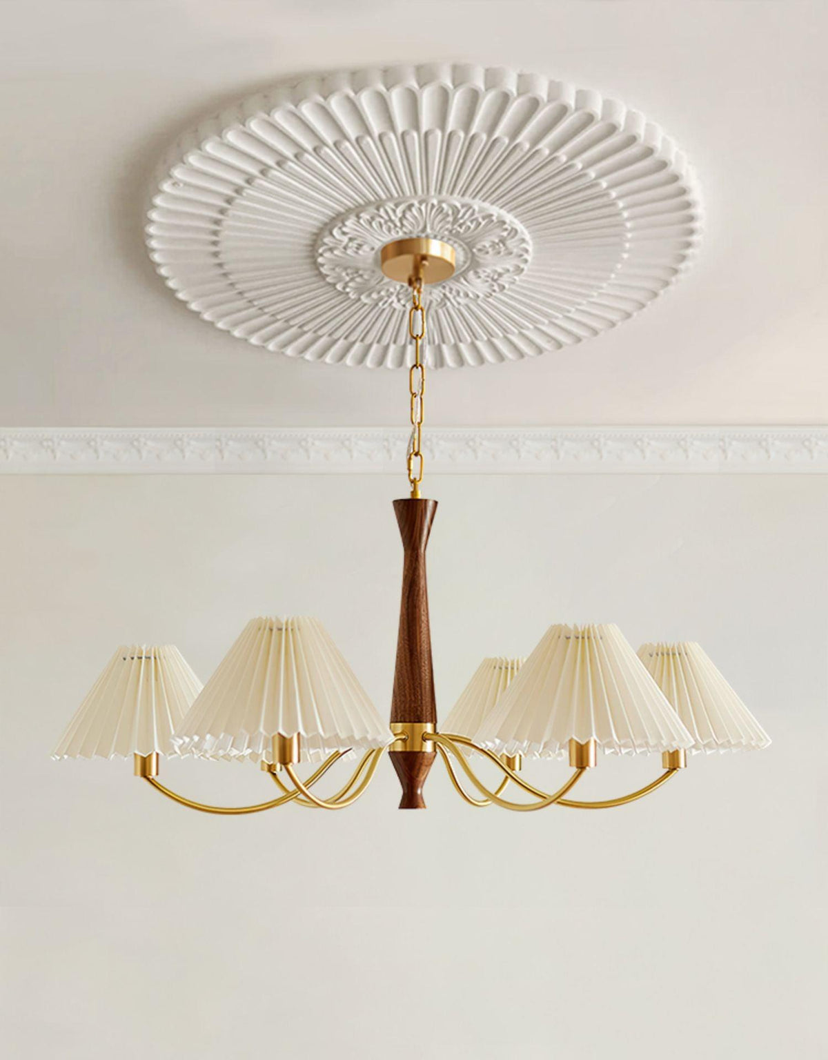 pleated-chandelier