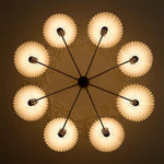 pleated-chandelier