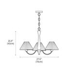pleated-chandelier