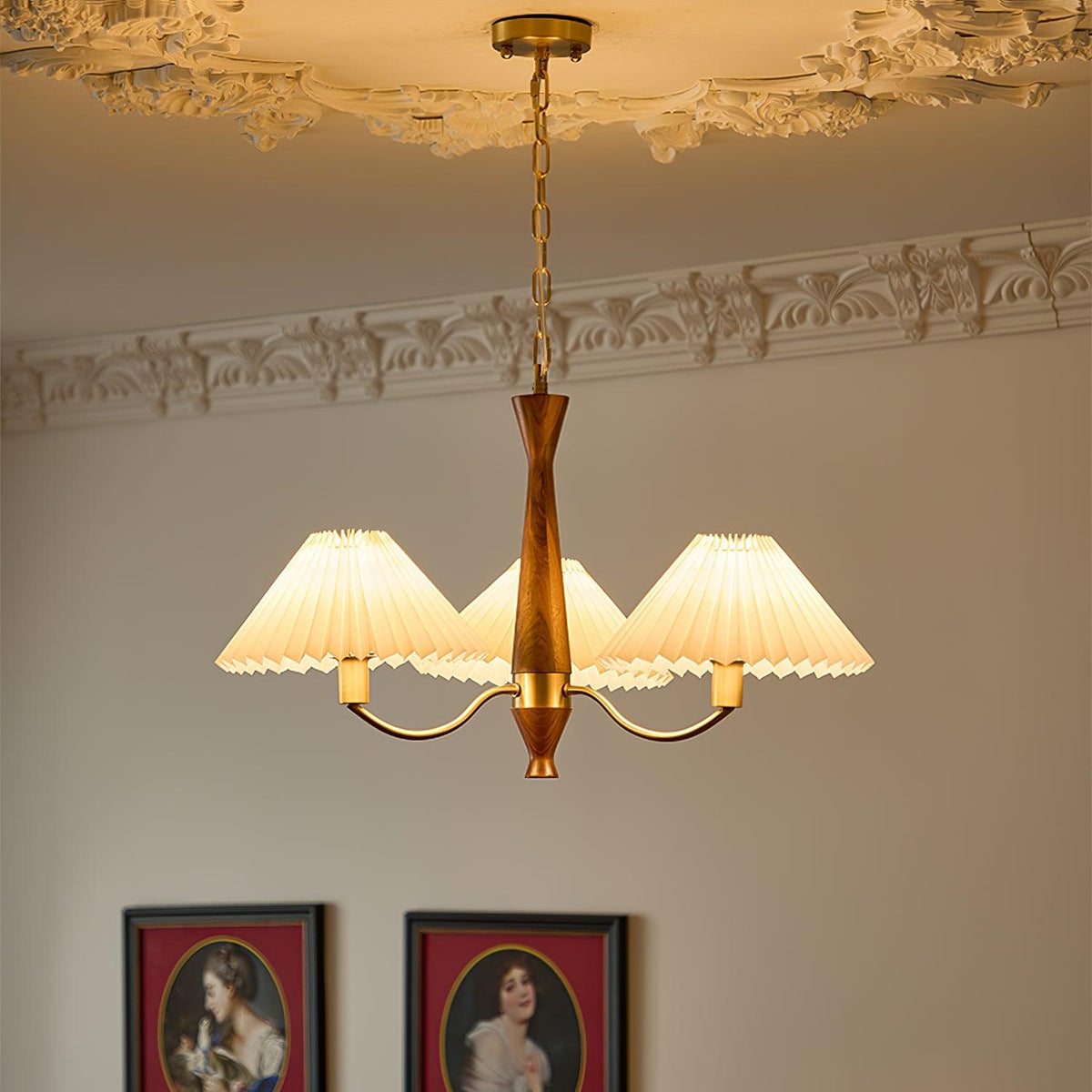 pleated-chandelier