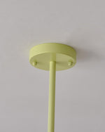pleated-fabric-matcha-chandelier