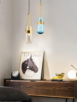Poble Glass Pendant Light – Modern Designer Ceiling Lamp for Living Spaces