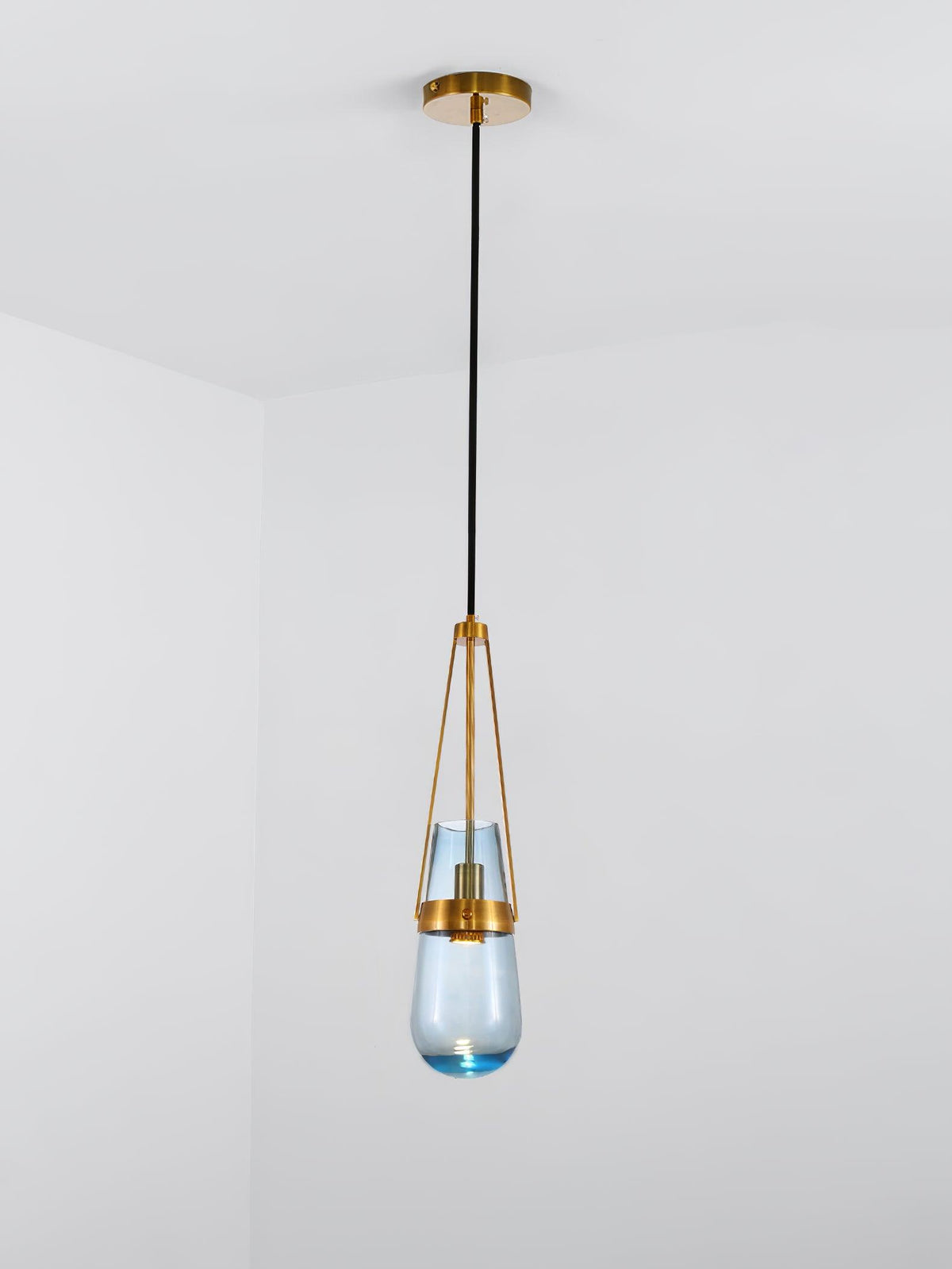 Poble Glass Pendant Light – Modern Designer Ceiling Lamp for Living Spaces