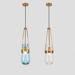 Poble Glass Pendant Light – Modern Designer Ceiling Lamp for Living Spaces
