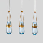 Poble Glass Pendant Light – Modern Designer Ceiling Lamp for Living Spaces