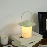Pod Portable Alabaster Table Lamp with Rechargeable LED