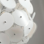 Poppy Glass Globe Chandelier – Modern Chrome & Clear Glass Pendant Light