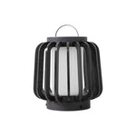 Vakker Portable LED Lantern in Teak and Metal for Outdoor Living