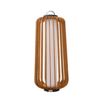 Vakker Portable LED Lantern in Teak and Metal for Outdoor Living