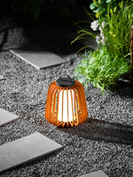 Vakker Portable LED Lantern in Teak and Metal for Outdoor Living