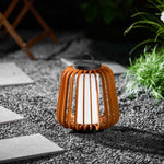 Vakker Portable LED Lantern in Teak and Metal for Outdoor Living