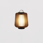 Vakker Portable LED Lantern in Teak and Metal for Outdoor Living