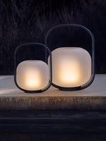 Portable Lantern Outdoor Table Lamp With Solar Panel