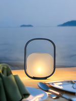 Portable Lantern Outdoor Table Lamp With Solar Panel