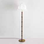 Printed Tassel Floor Lamp