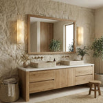 Prism Alabaster LED Wall Sconce – Modern Sculptural Lighting for Bedroom, Hallway & Living Room