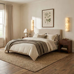 Prism Alabaster LED Wall Sconce – Modern Sculptural Lighting for Bedroom, Hallway & Living Room
