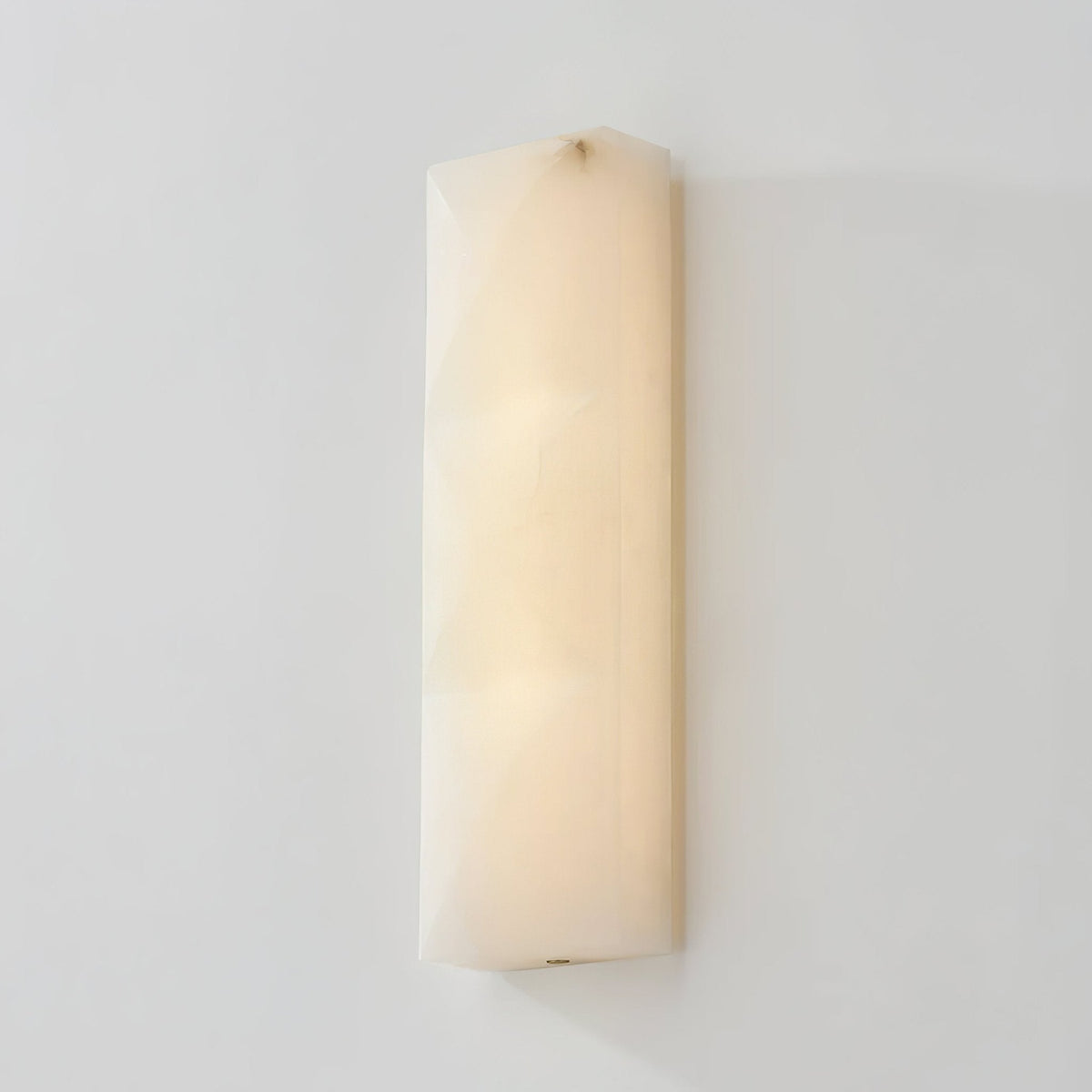 Prism Alabaster LED Wall Sconce – Modern Sculptural Lighting for Bedroom, Hallway & Living Room