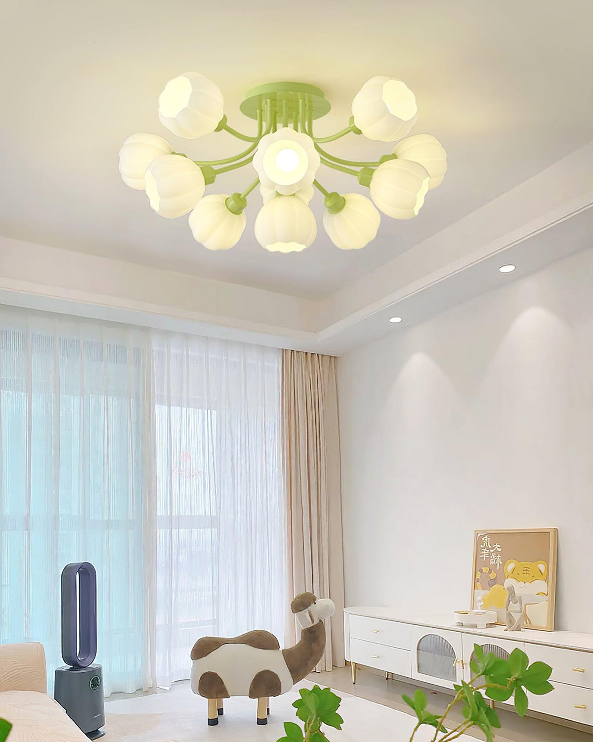 pumpkin-matcha-ceiling-lamp