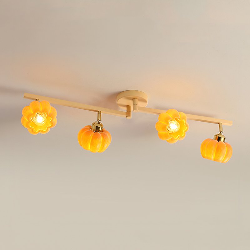 Pumpkin Multi Head Ceiling Lamp
