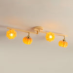Pumpkin Multi Head Ceiling Lamp