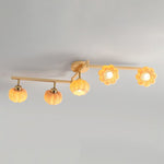 Pumpkin Multi Head Ceiling Lamp