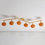 Pumpkin Multi Head Ceiling Lamp