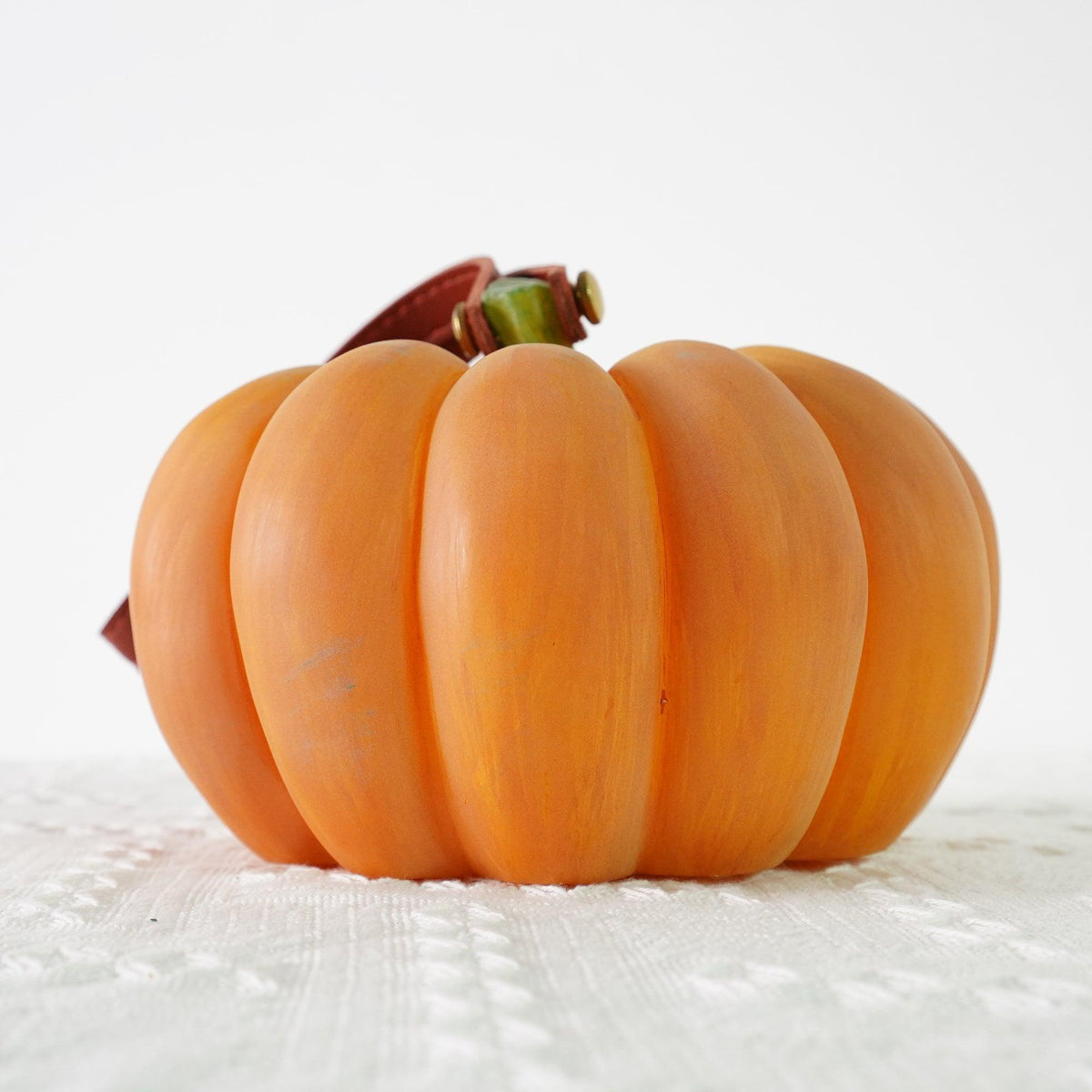 Portable Pumpkin Built In Battery Table Lamp
