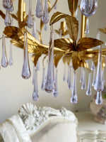 purple-glass-birdcage-chandelier