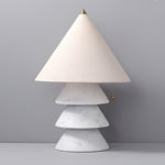 Pyralis Onyx Table Lamp – Sculptural Natural Stone Illumination