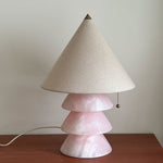 Pyralis Onyx Table Lamp – Sculptural Natural Stone Illumination