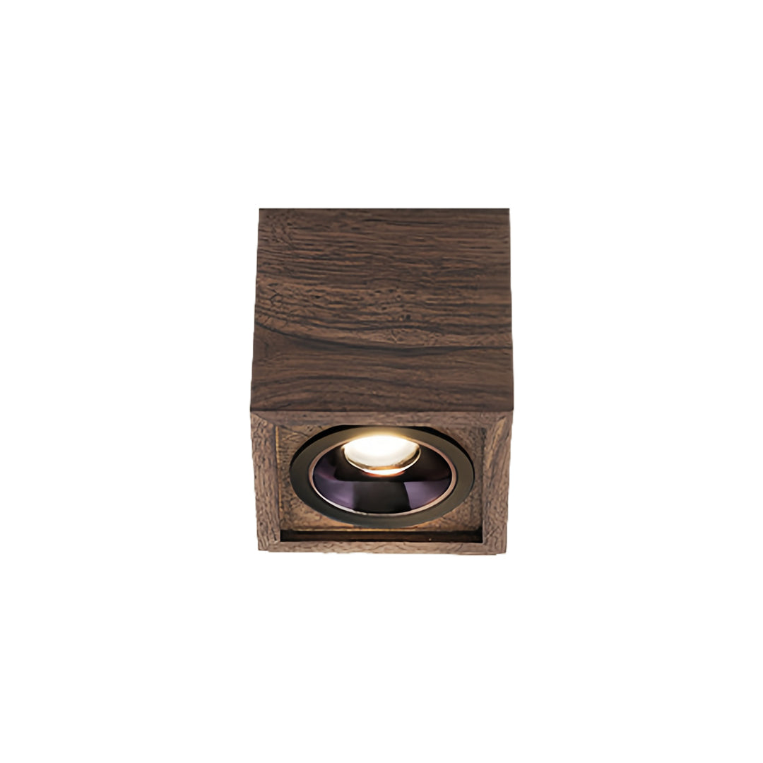 Walnut Multi-Head LED Recessed Downlights for Modern Interiors