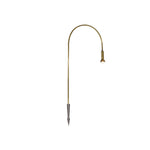 Modern LED Garden Path Lights in Gold Aluminum for Outdoor Landscapes