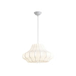 Silk Pendant Light – Japanese Vintage Minimalist Ceiling Lamp