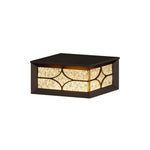 Aria Outdoor Pillar Light – Modern Aluminum Fence Post Lantern