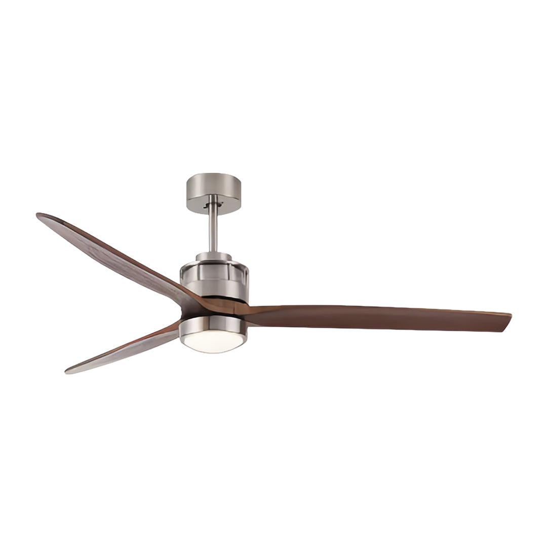 Aurelia LED Ceiling Fan with Light — Contemporary Wood-Blade Design