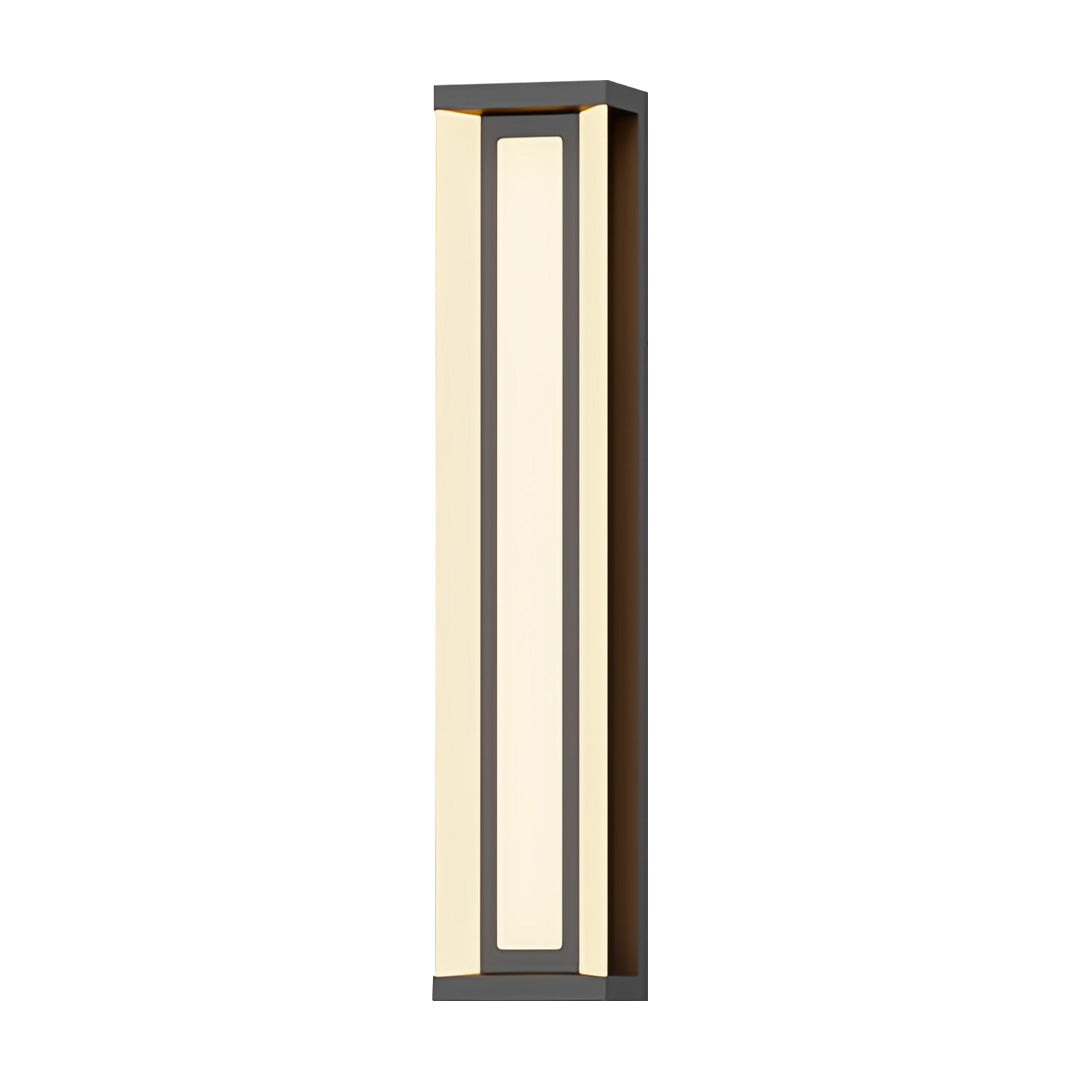 Linear Outdoor Wall Light in Stainless Steel, Modern Minimalist Waterproof Sconce