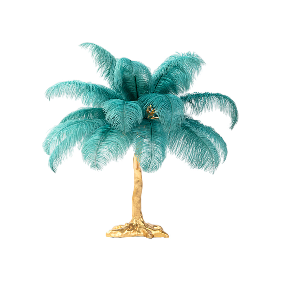 Aurelia Feather Floor Lamp – Nordic Designer Standing Light