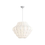 Silk Pendant Light – Japanese Vintage Minimalist Ceiling Lamp