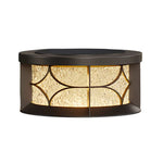 Round Outdoor Pillar Lights Waterproof Aluminum LED Post Light