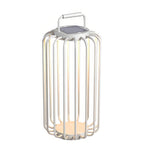 Solar-Powered Outdoor Lanterns with Warm LED Ambience