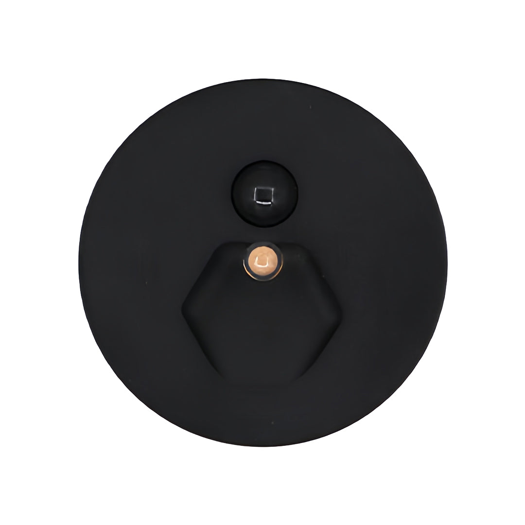 Round Flush Mount LED Step Light with Motion Sensor for Modern Staircases