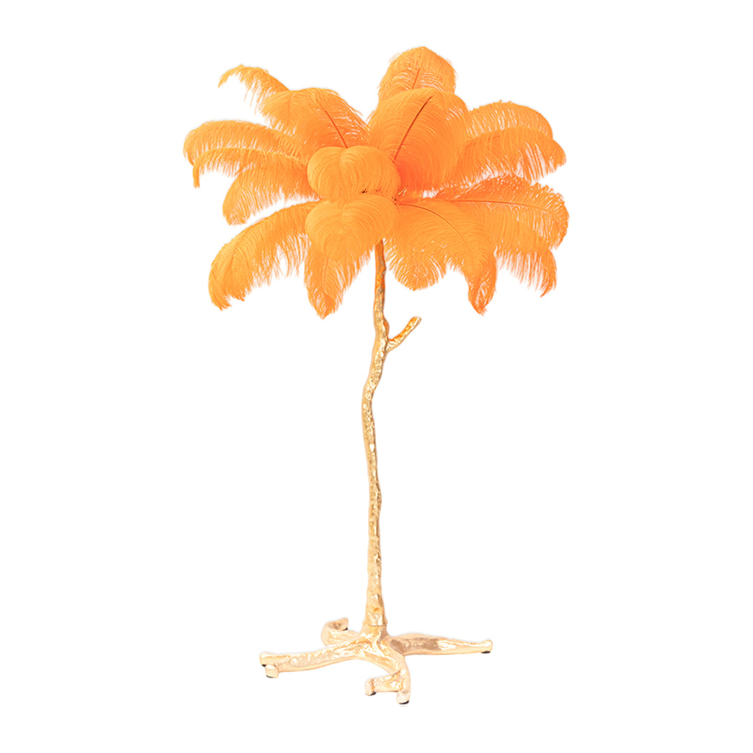 Aurelia Feather Floor Lamp – Nordic Designer Standing Light